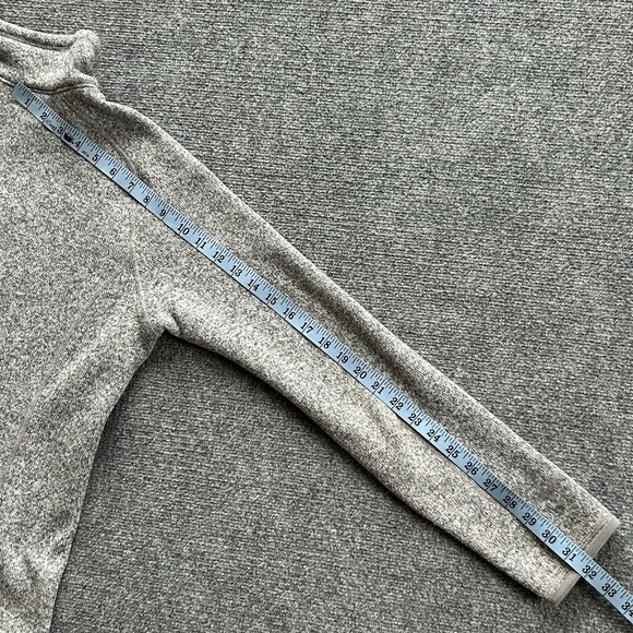 Patagonia Jacket Women Medium Birch White Better Sweater 1/4-Zip Pullover Fleece - Picture 8 of 9